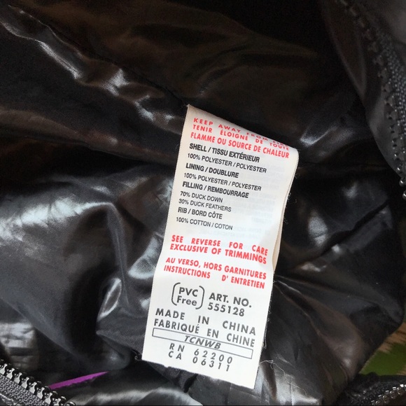 Black Puma Puffer Down Jacket - Picture 5 of 5